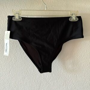 Seea “Brasilia high waist bikini bottom” black